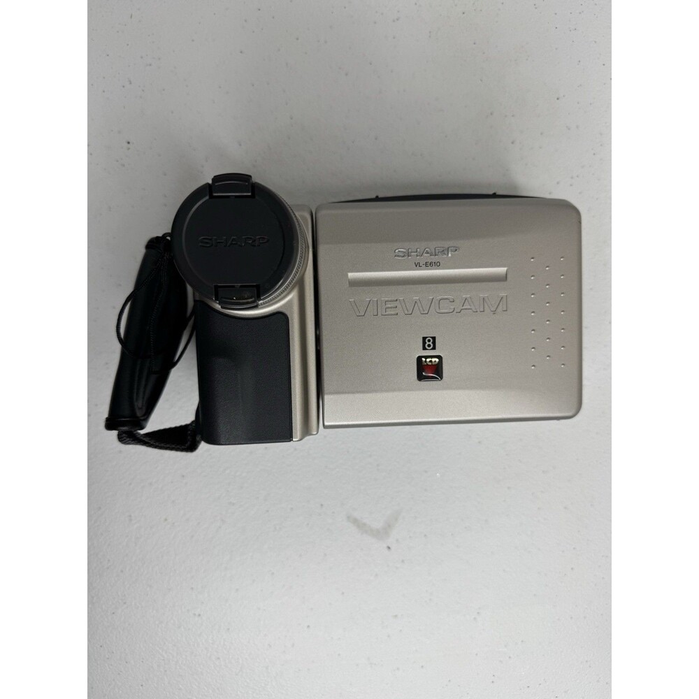 Sharp Viewcam VL-E760U Video Camera No Battery For Parts Or Repair Untested